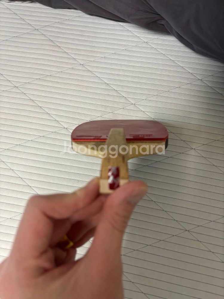 김택수 호검레드+테너지05 탁구라켓 펜홀더--4