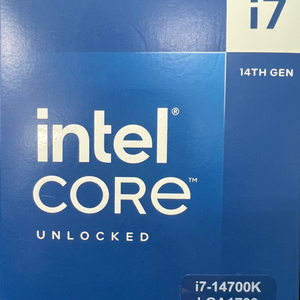 CPU i7-14700K 미개봉 정품