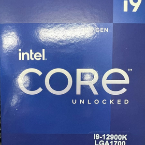 CPU 인텔 i9-12900K 미개봉 정품