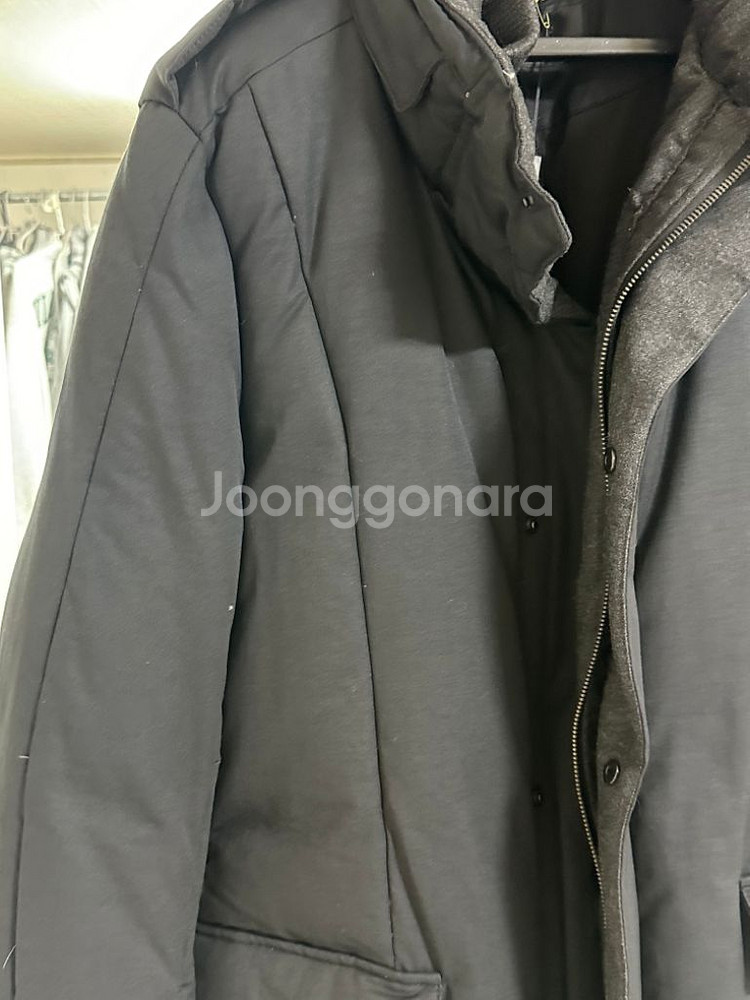타임옴므 구스다운 패딩 코트--1