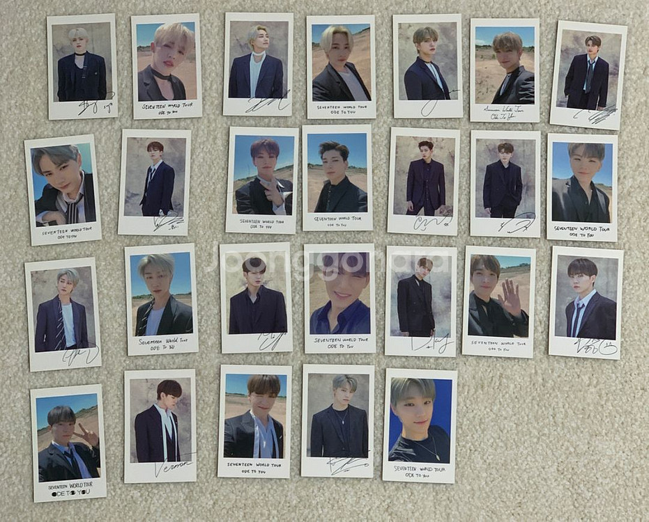 세븐틴 포카 판매합니다:)--1