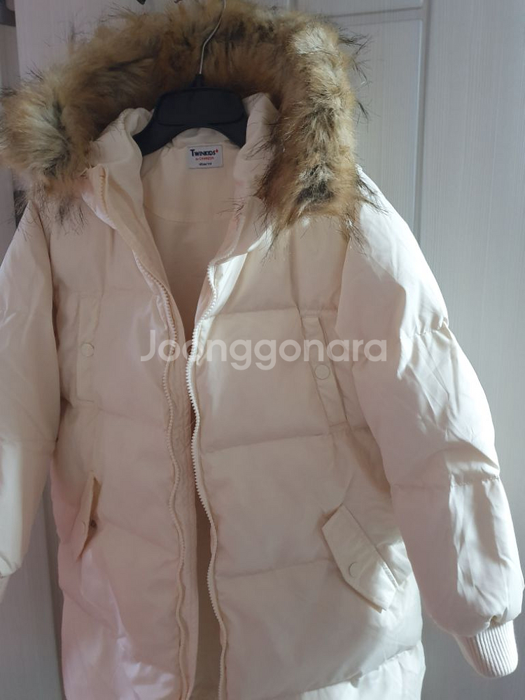 트윈키즈 덕다운 패딩 145 오리털 점퍼 자켓--4