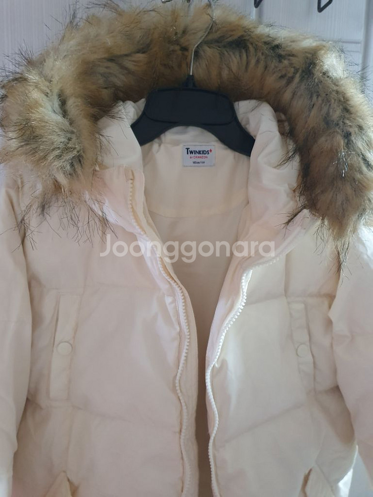 트윈키즈 덕다운 패딩 145 오리털 점퍼 자켓--1