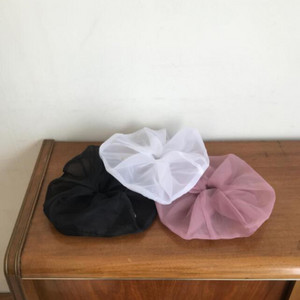 sinoon 시눈 Chiffon Scrunchie 블랙