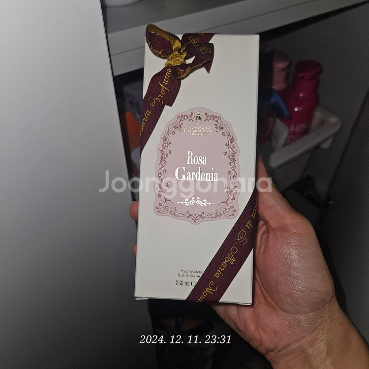 산타마리아노벨라 로사 가데니아 샤워젤 250 바디워시--4