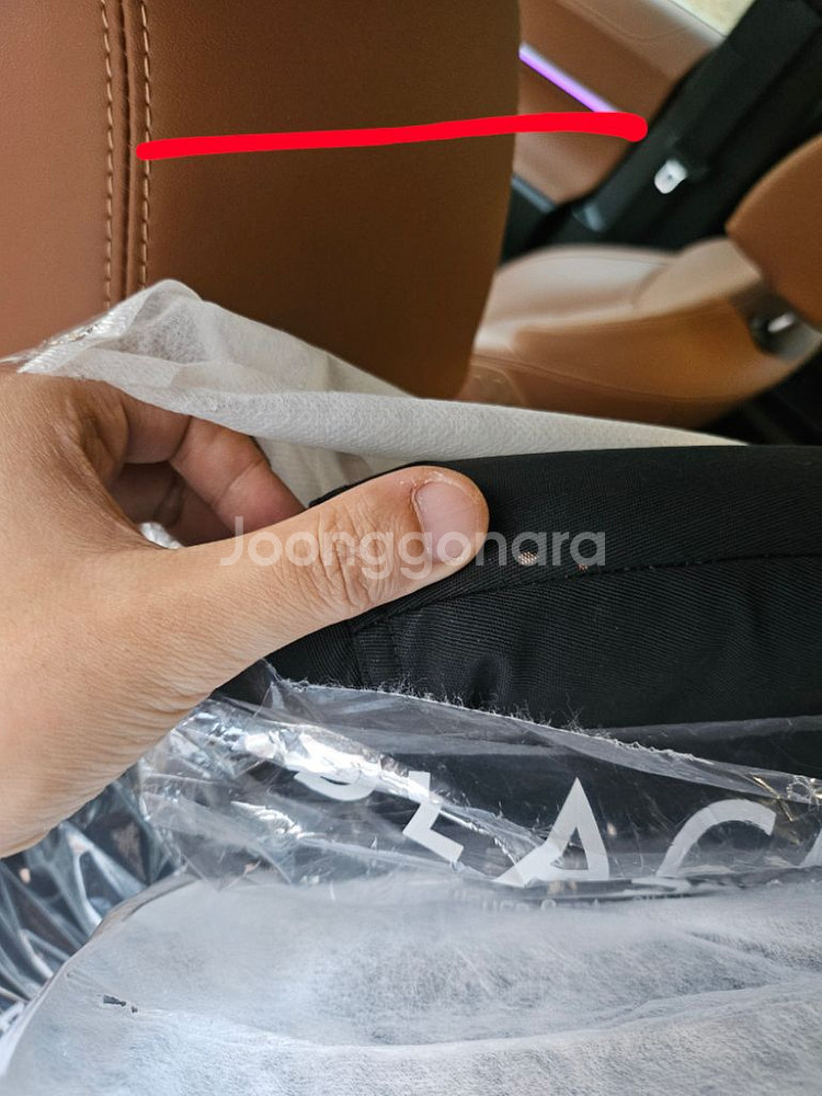 무스너클 쓰리쿼터 남성 90 패딩 팝니다--3