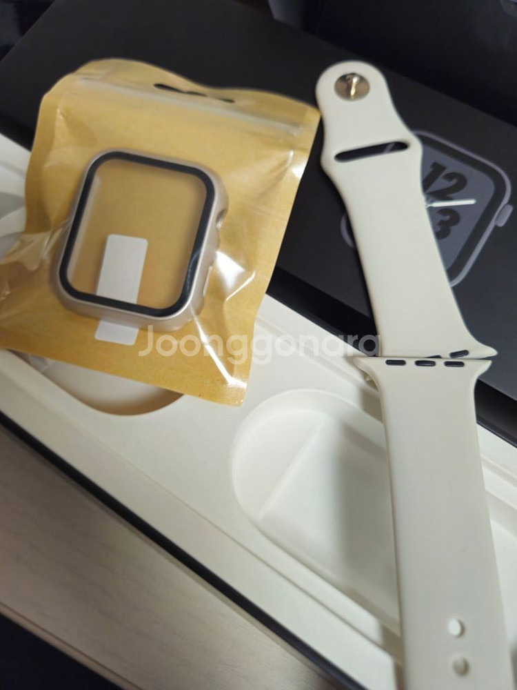 애플워치4 42mm 나이키 스페이스 그레이--9