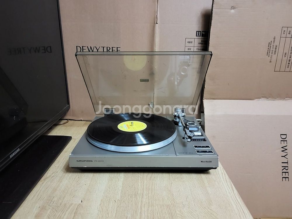 그룬딕 LP 턴테이블 PS 4000 (오디오 앰프 음향--0