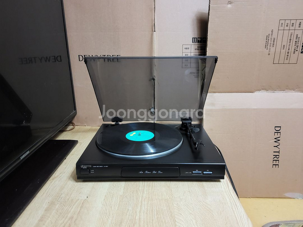 롯데 LP 턴테이블 LP-850 (오디오 앰프 음향기기--0