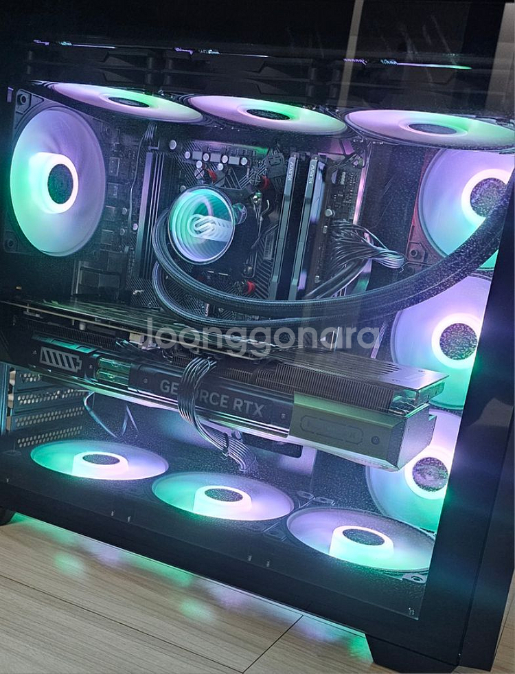 라이젠7 7800X3D RTX4080 본체 팝니다--1