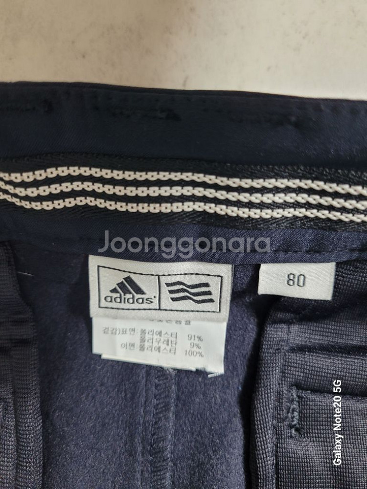 여성 아디다스골프 기모.본딩 겨울 골프바지(사방스판30--3