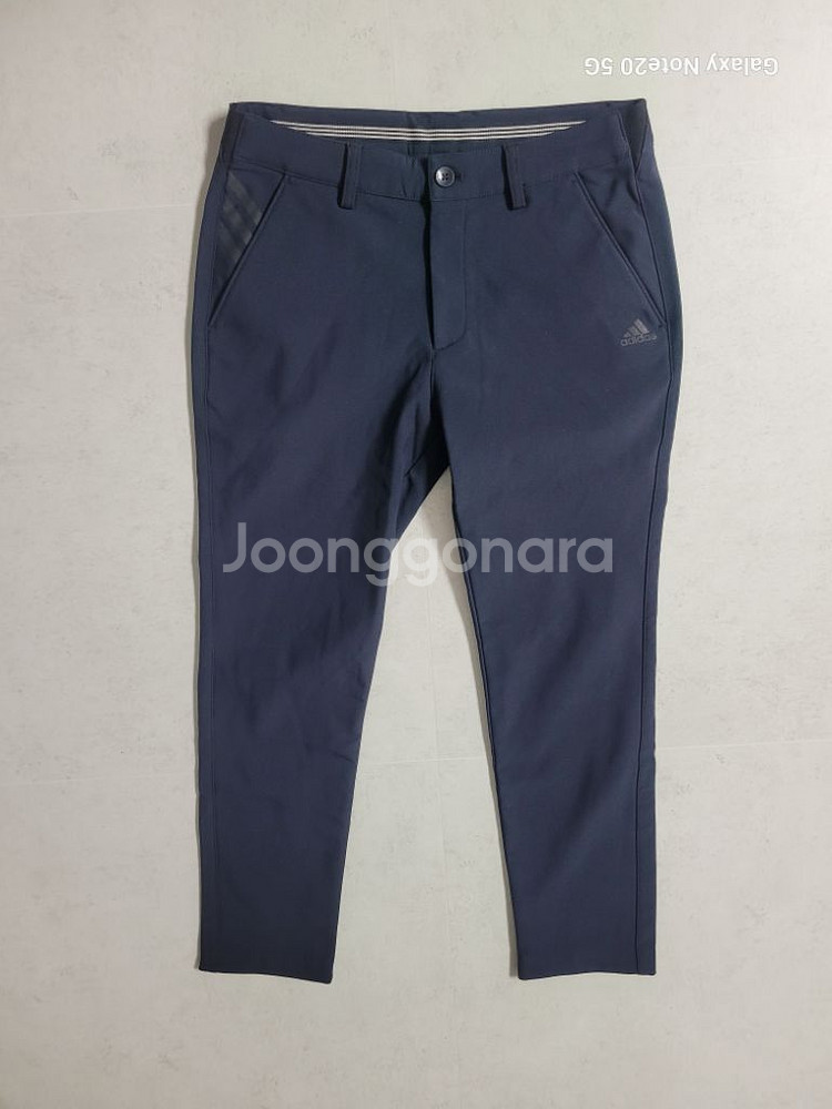 여성 아디다스골프 기모.본딩 겨울 골프바지(사방스판30--7