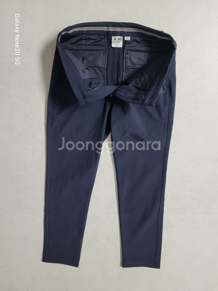 여성 아디다스골프 기모.본딩 겨울 골프바지(사방스판30--8