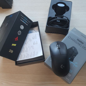 마우스 로지텍 G pro superlight + 차징독