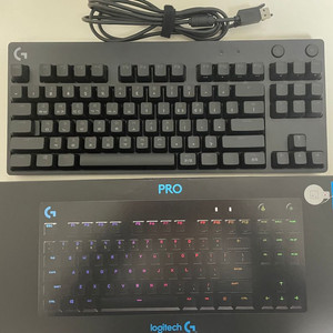 게이밍 로지텍 PRO TKL GX BLUE 키보드 판매