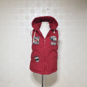 JEEP/지프/구스다운/패딩조끼55/후드패딩조끼55