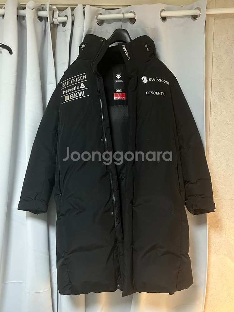 데상트 롱패딩 정품 XL--2
