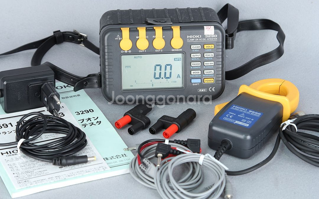 Hioki 3290 AC/DC 클램프 메타 (N27)--0