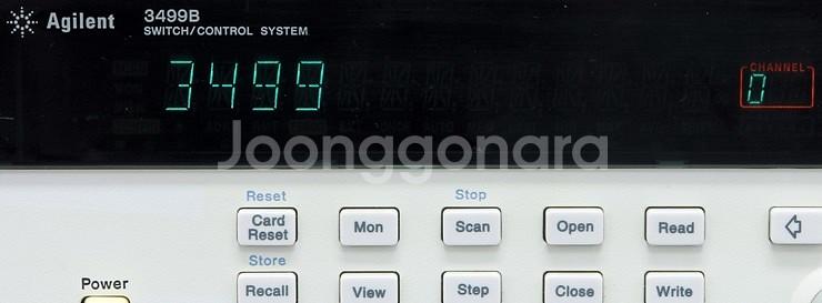 Agilent 3499B 2슬롯 스위치/제어 메인프레임--2