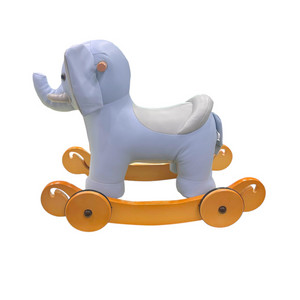 리틀포레스트 엘리 흔들목마 원목 코끼리 흔들의자