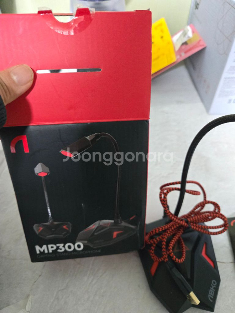 앱코 해커 MP300 게이밍스탠드 USB마이크--3