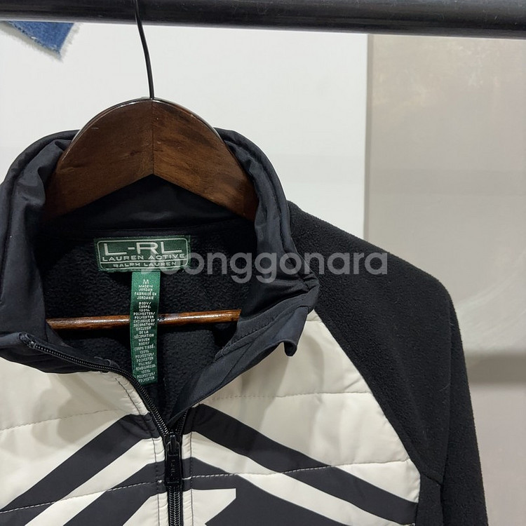 (100) 폴로 로렌 랄프로렌 경량패딩 후리스 자켓--1