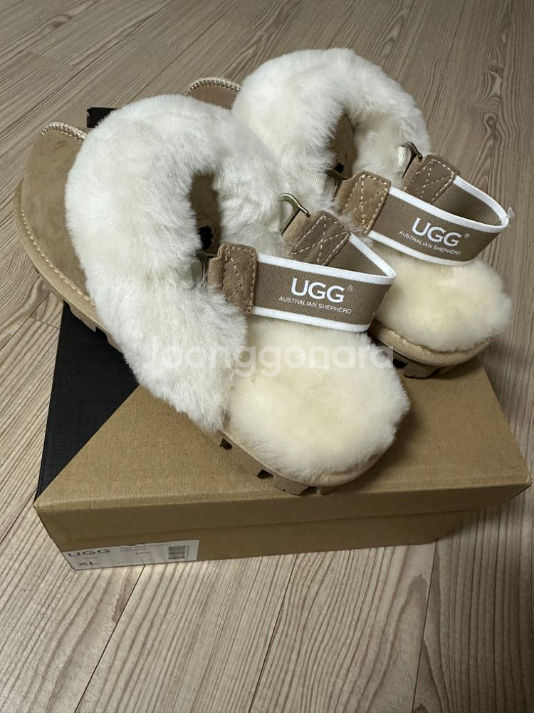 (호주)UGG 어그 밴드 슬리퍼(EU39) 샌드색--2