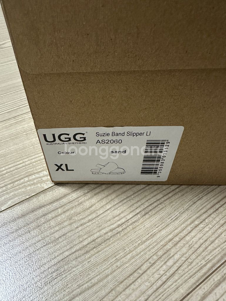 (호주)UGG 어그 밴드 슬리퍼(EU39) 샌드색--3