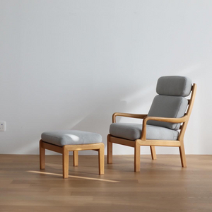 덴마크L.olsen &son 라운지체어 오토만세트