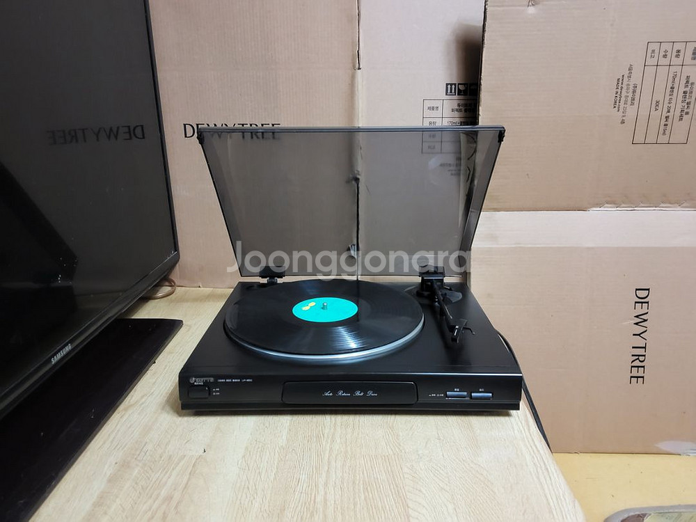 롯데 LP 턴테이블 LP-850 (오디오 앰프 음향기기--0