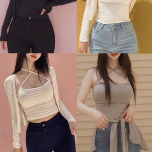 카인다미 멀티 나시 가디건 set