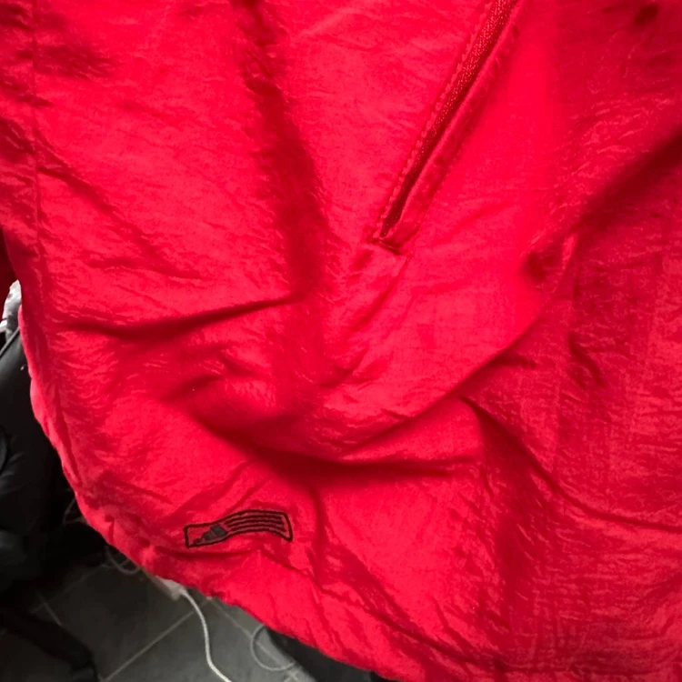 s급 올드스쿨 아디다스 오버핏 누빔 패딩점퍼 XL105 이미지