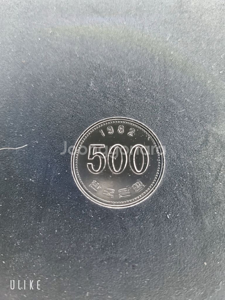 희귀동전 1982년 500원--1
