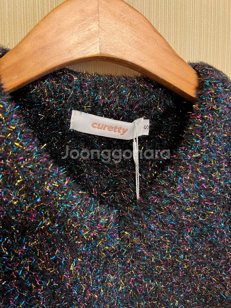 큐리티 니트조끼 크롭조끼 (새상품)--2