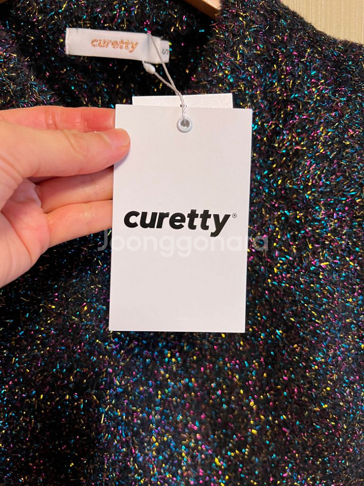 큐리티 니트조끼 크롭조끼 (새상품)--7