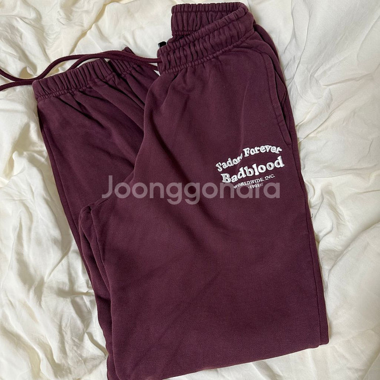 배드블러드 조거팬츠--0