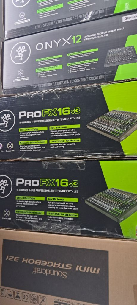 mackie 맥키 오디오믹서 profx16v3 이미지