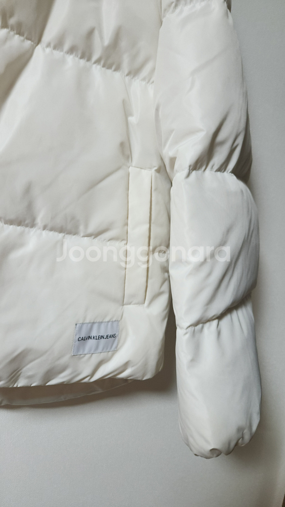 남 캘빈클라인 덕다운패딩 ㅡM--3
