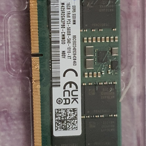 노트북용 DDR5-5600 16GB (삼성)