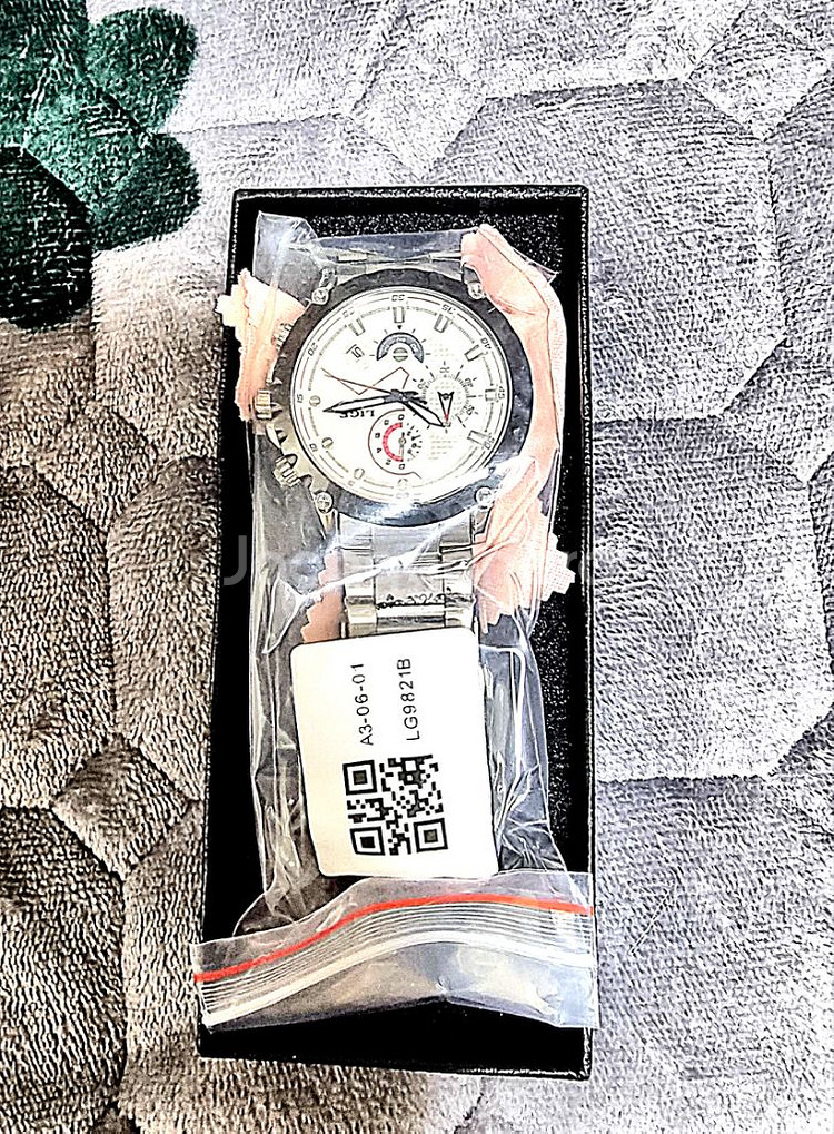 LIGE 메탈 남성시계 새것 판매합니다. 비닐포장된--3