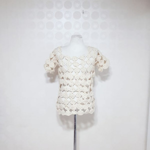 손뜨개100% 니트66 여성니트55 손뜨개니트55