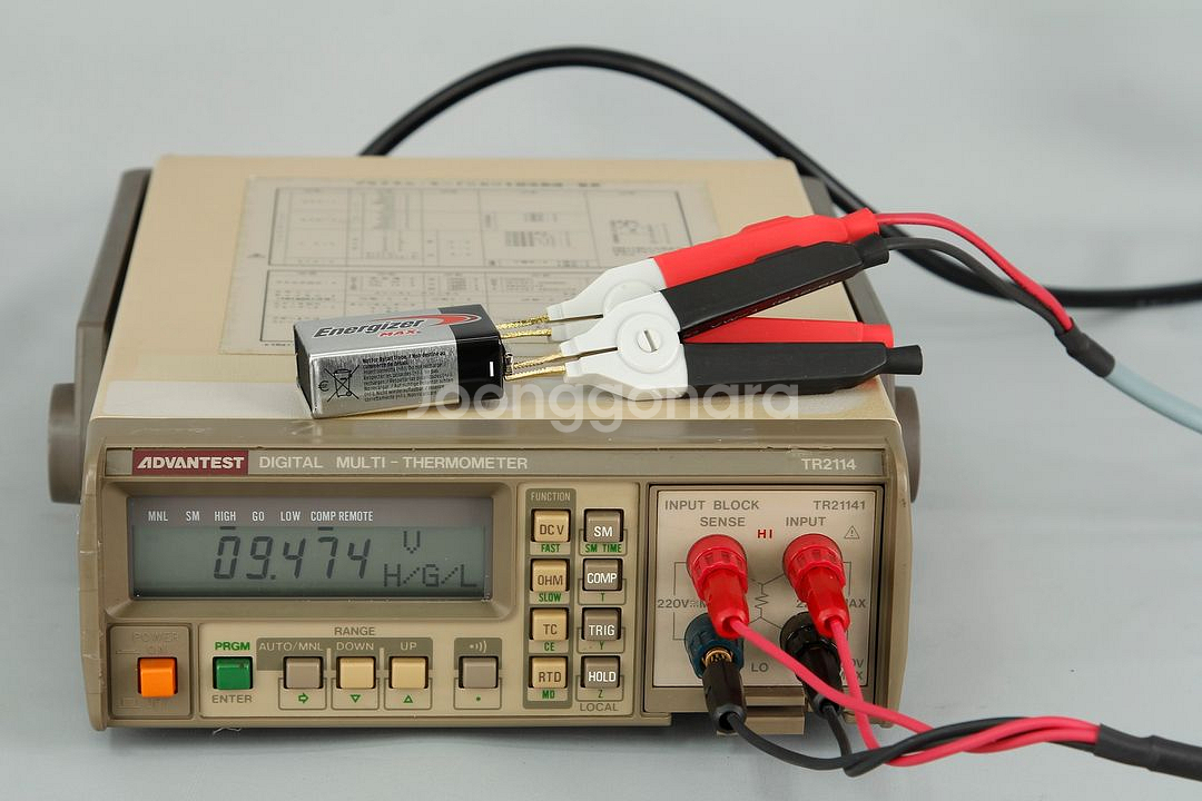 Advantest TR2114 디지털 온도 멀티메타--2