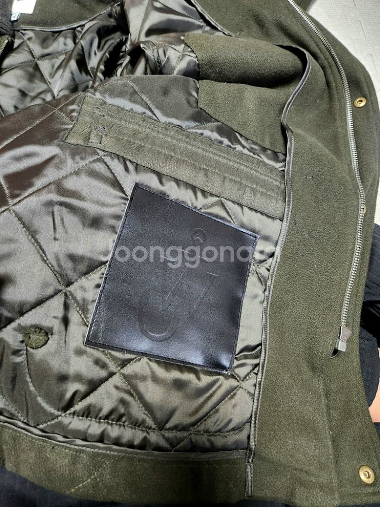 유니xJW앤더슨 울블렌드 퀄팅자켓 L--4