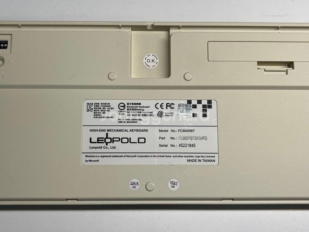 레오폴드 FC900RBT 저소음 적축--6