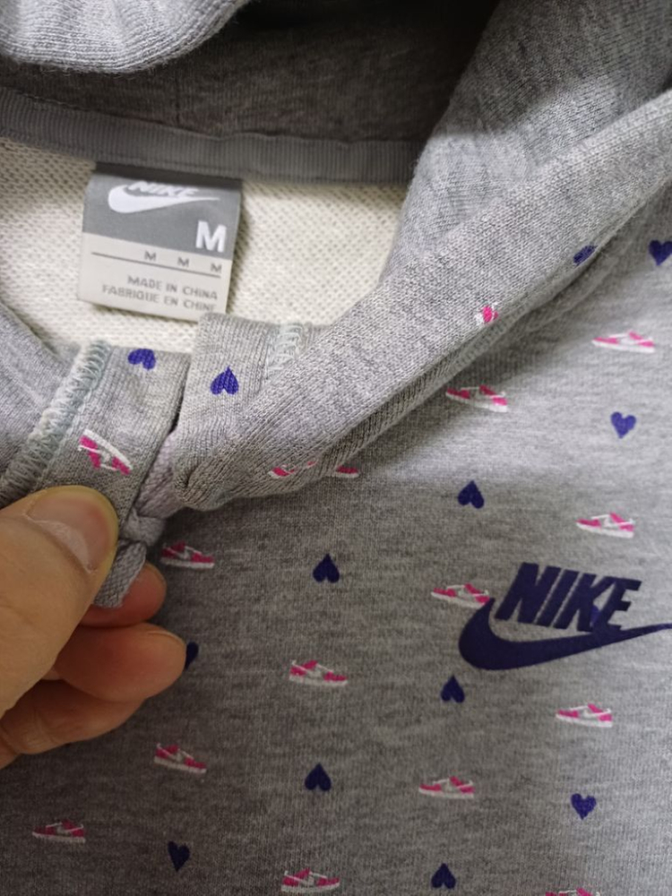 여성 나이키 멀티로고 후드티 (85-90)--5