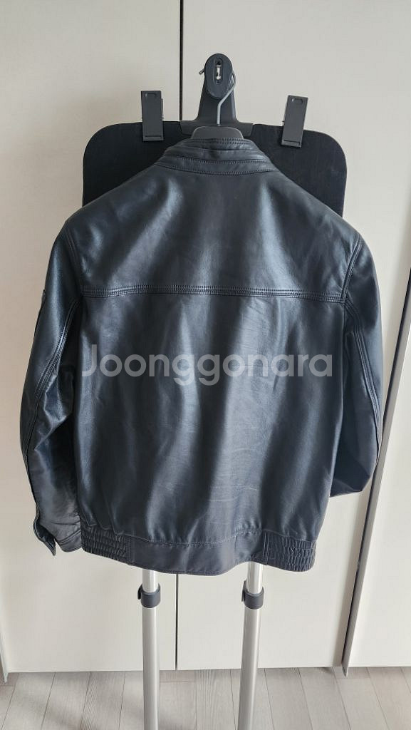 제냐 다크 네이비 라이더 자켓--4