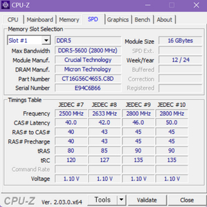 노트북 RAM 16GB