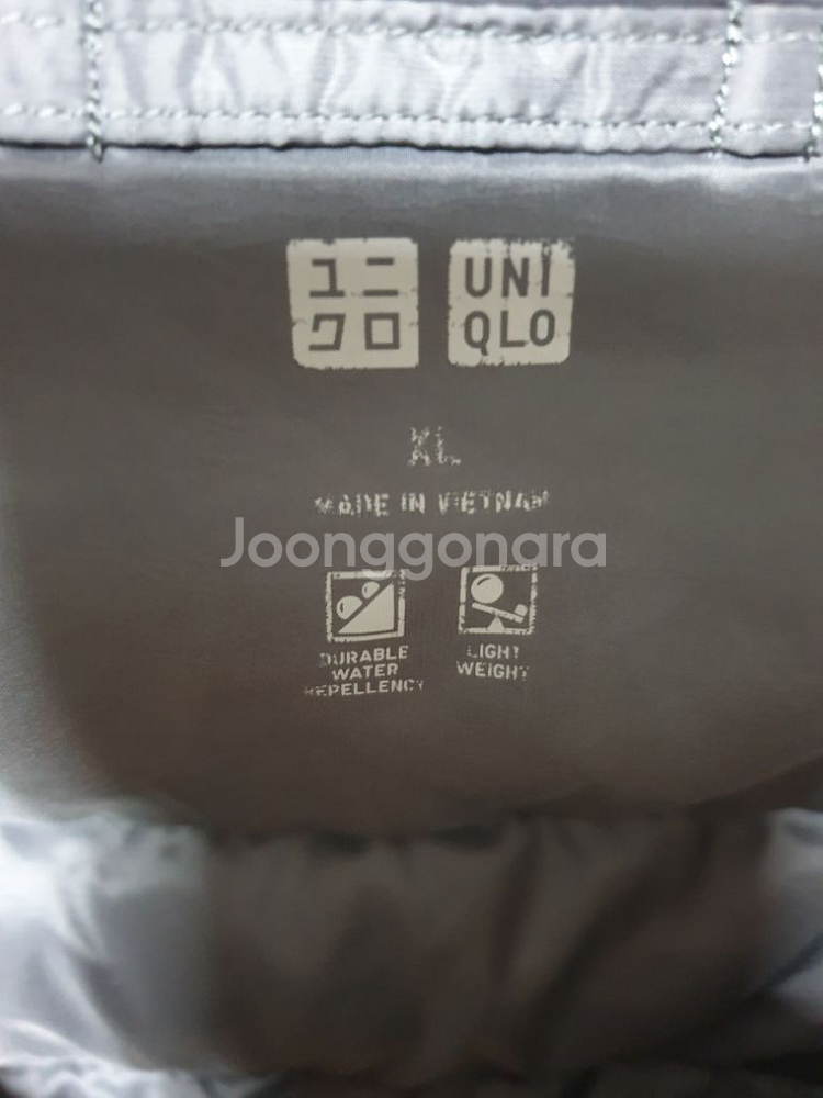 유니클로 남 다운패딩 조끼 새옷수준--3