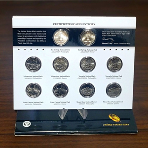 보기힘든 미사용 2010년 u.s mint set 주화