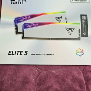 viper ELITE5 RGB DDR5 램 64G